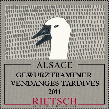 GEWURZTRAMINER 2011 VENDANGES TARDIVES